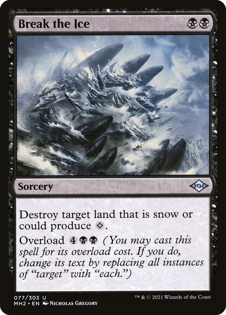 Image for Break the Ice (77) [Modern Horizons 2] - Magic: The Gathering