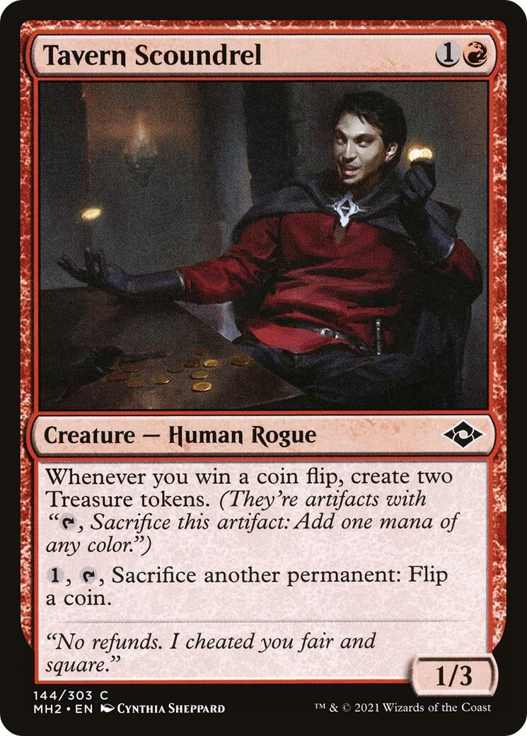 Image for Tavern Scoundrel (144) [Modern Horizons 2] - Magic: The Gathering