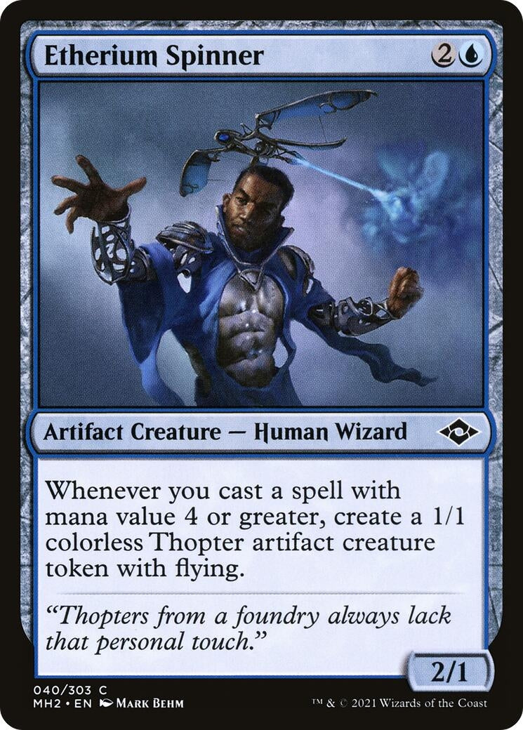 Image for Etherium Spinner (40) [Modern Horizons 2] - Magic: The Gathering