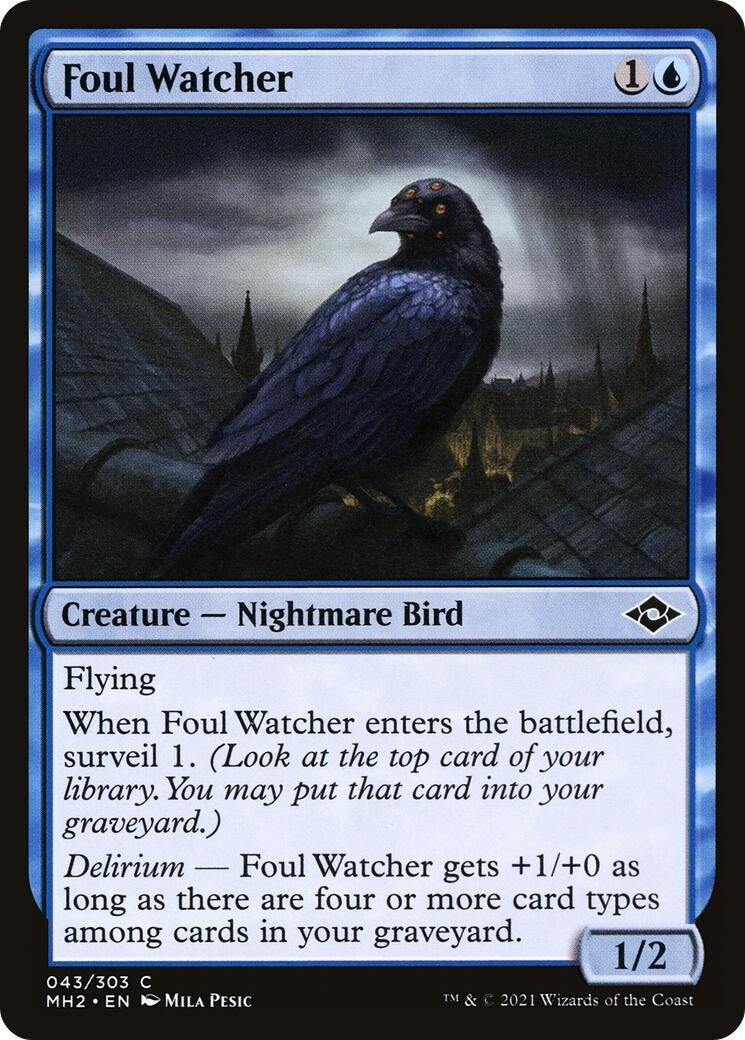 Image for Foul Watcher (43) [Modern Horizons 2] - Magic: The Gathering