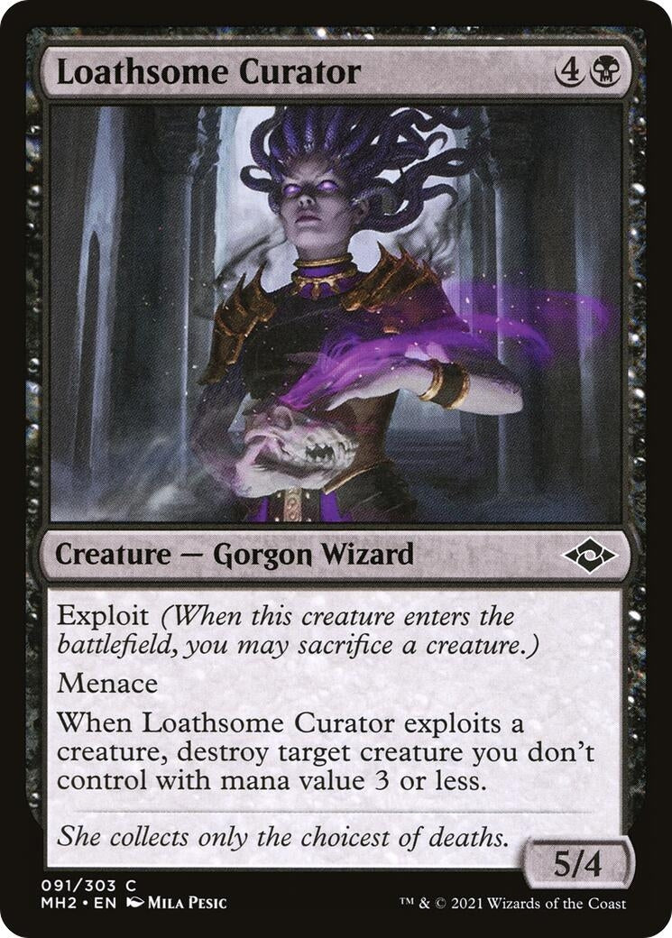 Image for Loathsome Curator (91) [Modern Horizons 2] - Magic: The Gathering