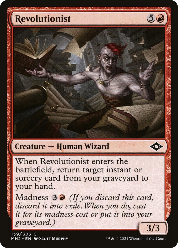 Image for Revolutionist (139) [Modern Horizons 2] - Magic: The Gathering