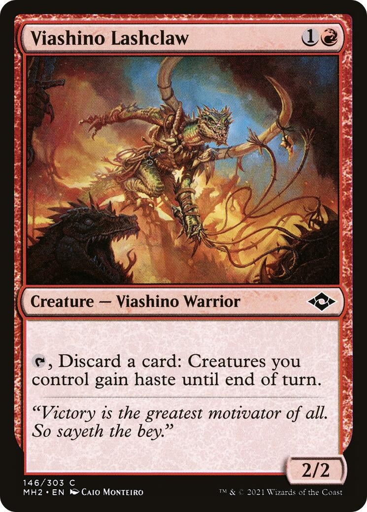 Image for Viashino Lashclaw (146) [Modern Horizons 2] - Magic: The Gathering