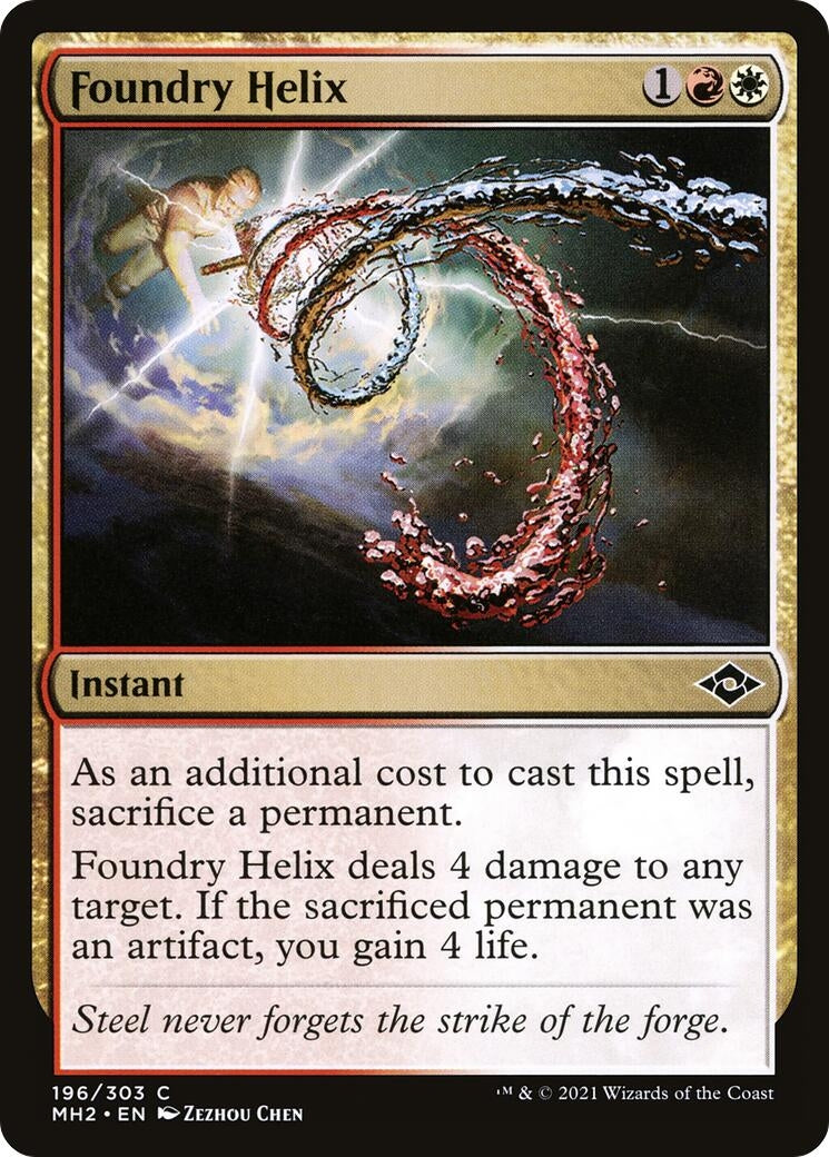 Image for Foundry Helix (196) [Modern Horizons 2] - Magic: The Gathering