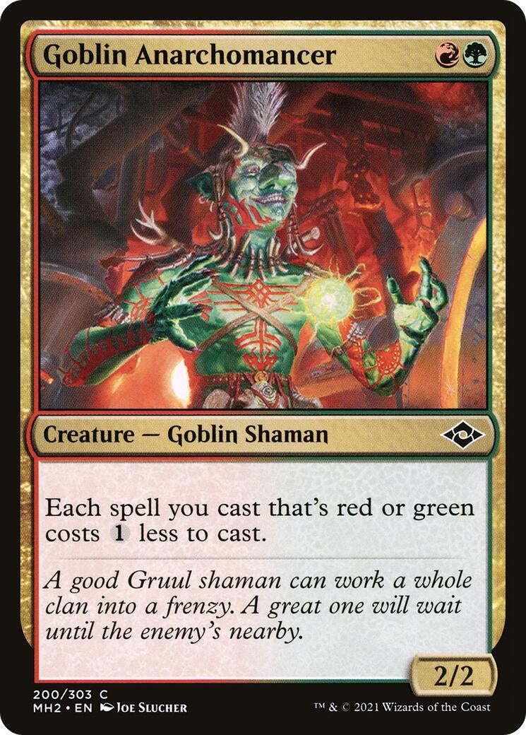 Image for Goblin Anarchomancer (200) [Modern Horizons 2] - Magic: The Gathering