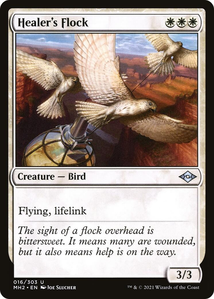 Image for Healer's Flock (16) [Modern Horizons 2] - Magic: The Gathering
