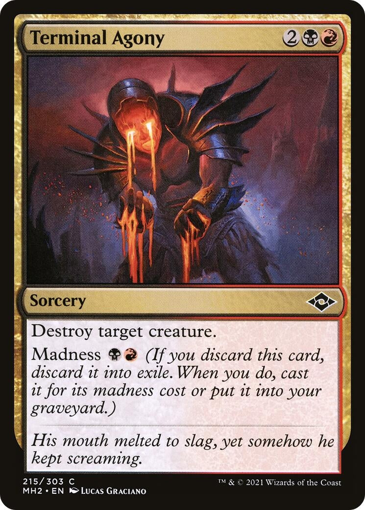 Image for Terminal Agony (215) [Modern Horizons 2] - Magic: The Gathering
