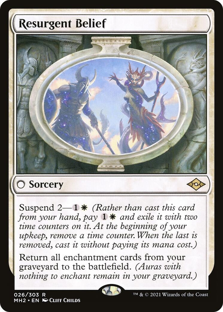 Image for Resurgent Belief (26) [Modern Horizons 2] - Magic: The Gathering