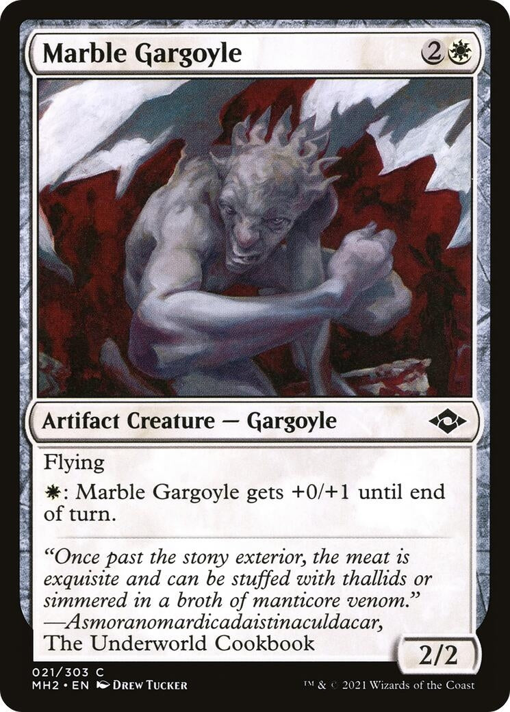 Image for Marble Gargoyle (21) [Modern Horizons 2] - Magic: The Gathering