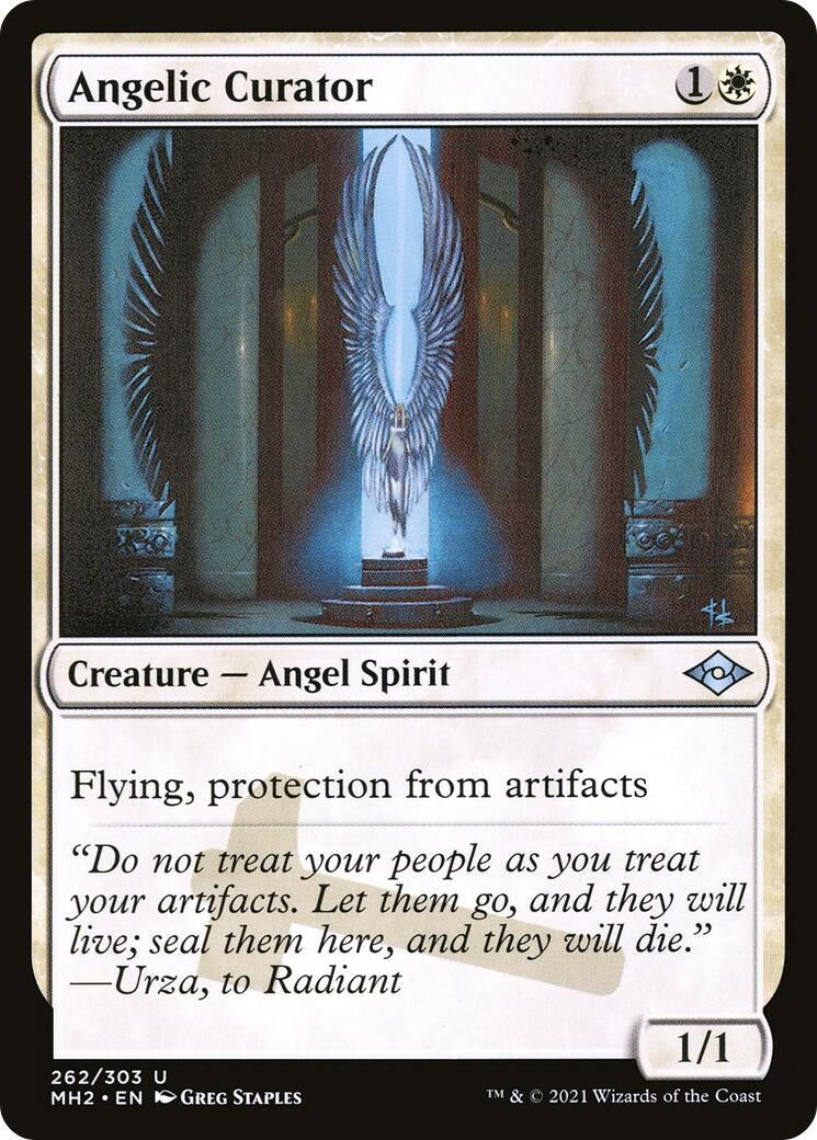 Image for Angelic Curator (262) [Modern Horizons 2] - Magic: The Gathering