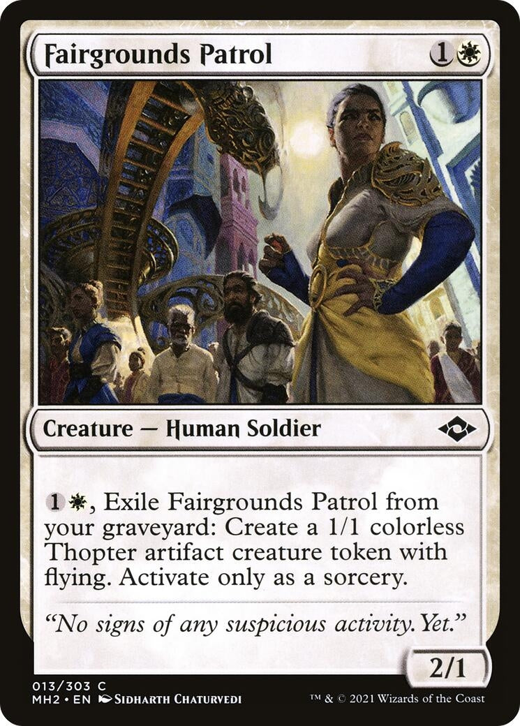 Image for Fairgrounds Patrol (13) [Modern Horizons 2] - Magic: The Gathering
