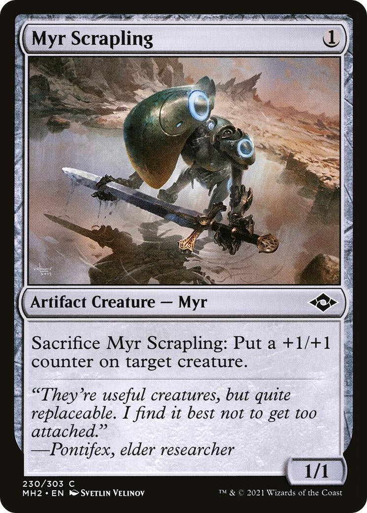 Image for Myr Scrapling (230) [Modern Horizons 2] - Magic: The Gathering