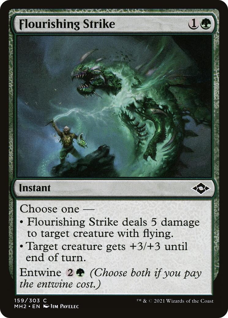 Image for Flourishing Strike (159) [Modern Horizons 2] - Magic: The Gathering