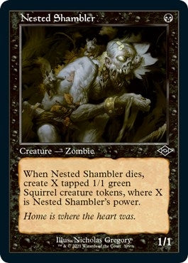 Image for Nested Shambler (Retro Frame) (Foil Etched) (399) [Modern Horizons 2] - Magic: The Gathering