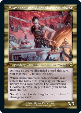 Image for Asmoranomardicadaistinaculdacar (Retro Frame) (Foil Etched) (417) [Modern Horizons 2] - Magic: The Gathering