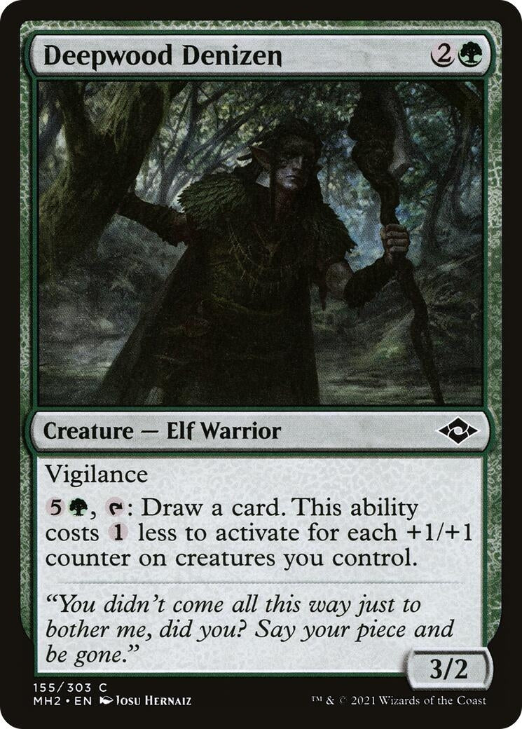 Image for Deepwood Denizen (155) [Modern Horizons 2] - Magic: The Gathering