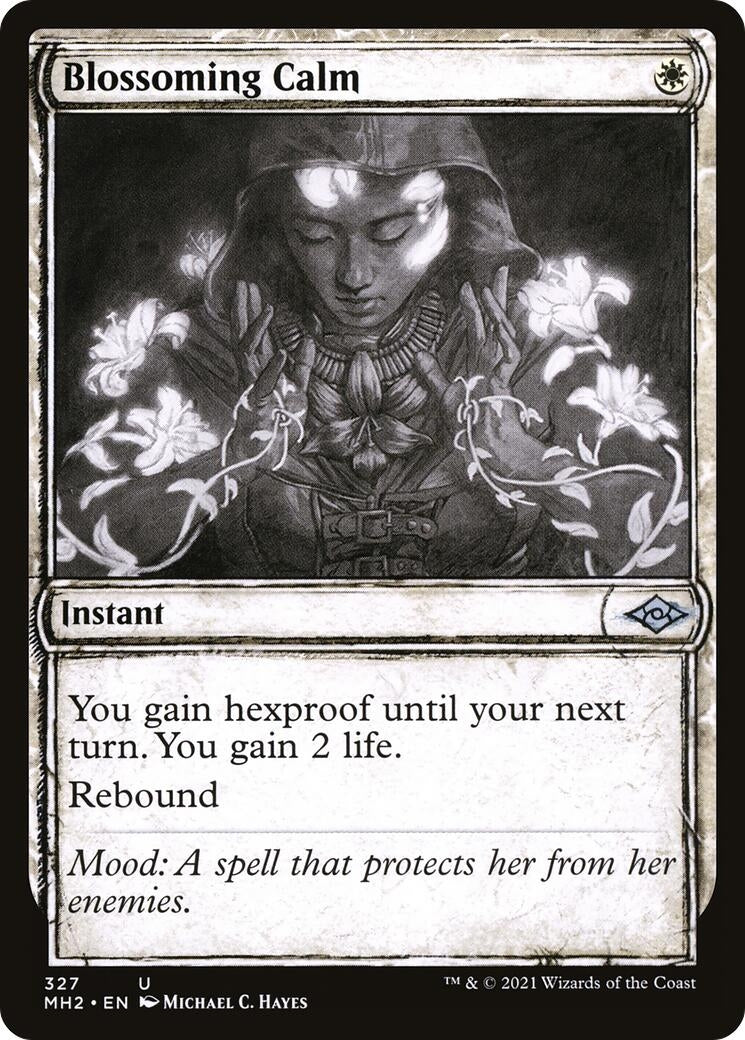 Image for Blossoming Calm (Showcase) (327) [Modern Horizons 2] - Magic: The Gathering