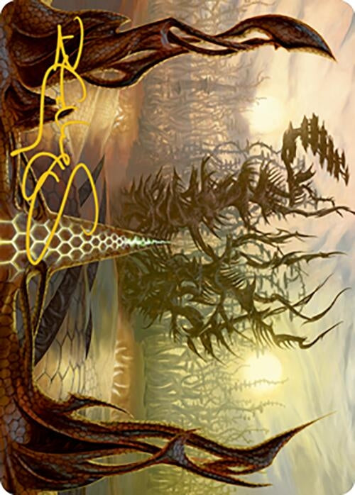 Image for Thornglint Bridge Art Card (Gold-Stamped Signature) (81) [Modern Horizons 2] - Magic: The Gathering