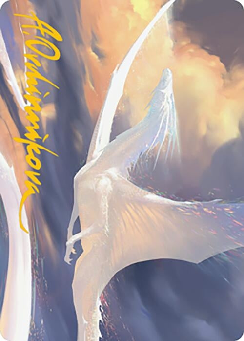 Image for Timeless Dragon Art Card (Gold-Stamped Signature) (9) [Modern Horizons 2] - Magic: The Gathering