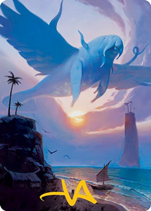 Image for Aeromoeba Art Card (Gold-Stamped Signature) (11) [Modern Horizons 2] - Magic: The Gathering