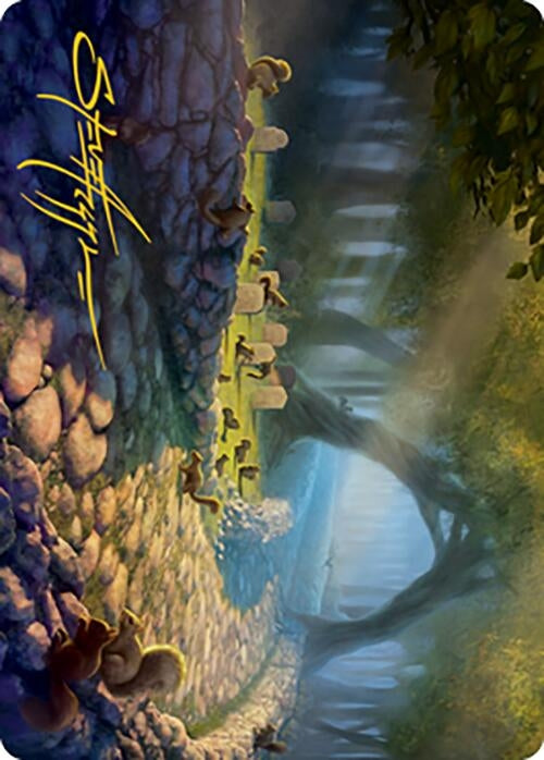 Image for Squirrel Sanctuary Art Card (Gold-Stamped Signature) (70) [Modern Horizons 2] - Magic: The Gathering