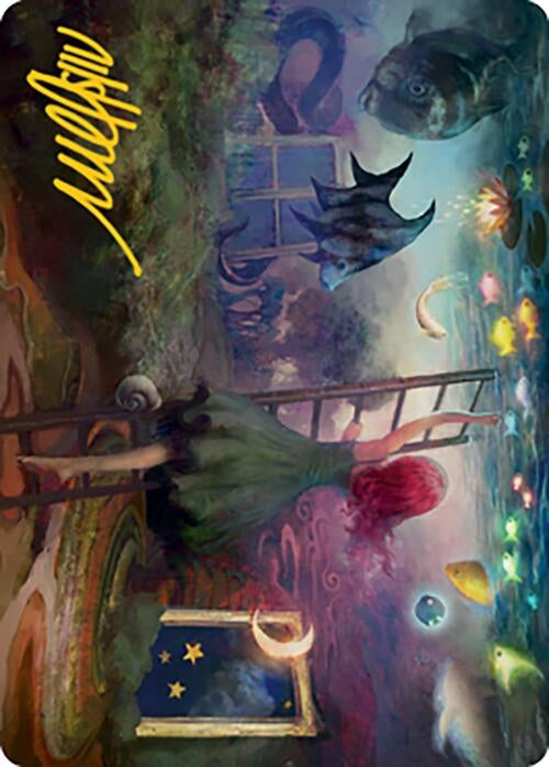 Image for Lucid Dreams Art Card (Gold-Stamped Signature) (14) [Modern Horizons 2] - Magic: The Gathering