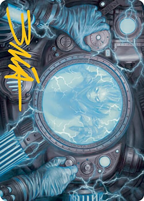 Image for Recalibrate Art Card (Gold-Stamped Signature) (17) [Modern Horizons 2] - Magic: The Gathering