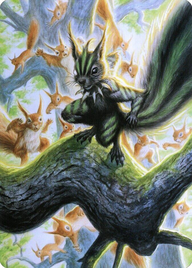 Image for Chatterfang, Squirrel General Art Card (67/81) (67) [Modern Horizons 2] - Magic: The Gathering