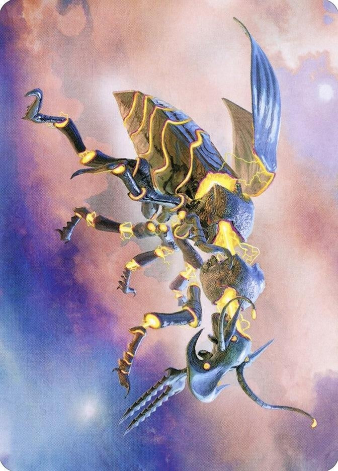Image for Zabaz, the Glimmerwasp Art Card (65) [Modern Horizons 2] - Magic: The Gathering