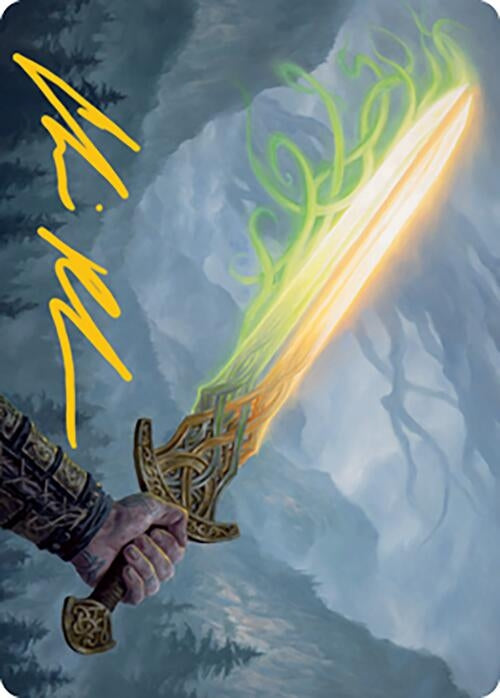 Image for Sword of Hearth and Home Art Card (Gold-Stamped Signature) (64) [Modern Horizons 2] - Magic: The Gathering