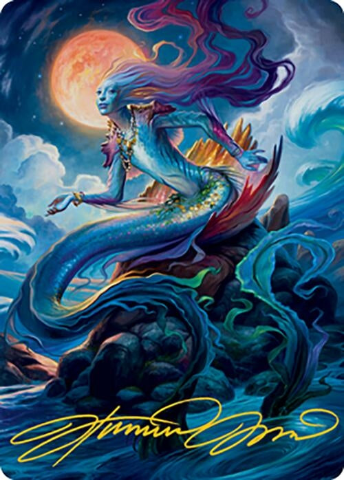 Image for Svyelun of Sea and Sky Art Card (24/81) (Gold-Stamped Signature) (24) [Modern Horizons 2] - Magic: The Gathering