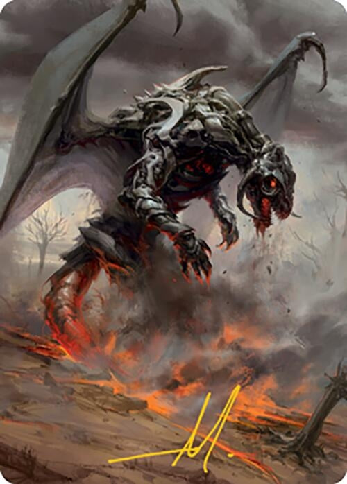 Image for Scion of Draco Art Card (Gold-Stamped Signature) (62) [Modern Horizons 2] - Magic: The Gathering