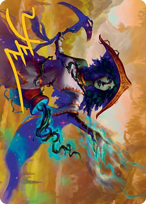 Image for Sythis, Harvest's Hand Art Card (Gold-Stamped Signature) (59) [Modern Horizons 2] - Magic: The Gathering