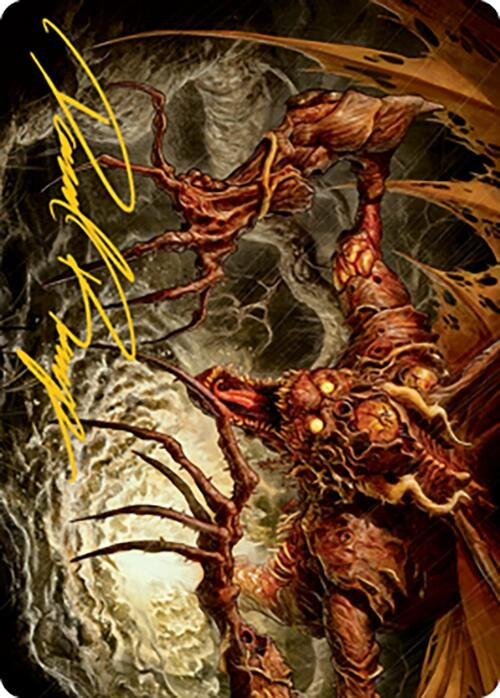 Image for Archfiend of Sorrows Art Card (Gold-Stamped Signature) (26) [Modern Horizons 2] - Magic: The Gathering