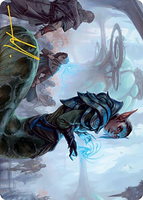 Lonis, Cryptozoologist Art Card (Gold-Stamped Signature) (57) [Art Series: Modern Horizons 2]