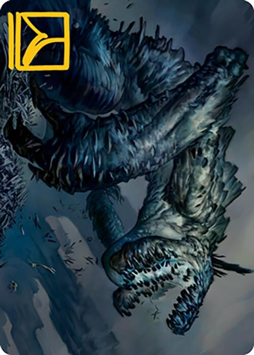 Image for Necrogoyf Art Card (Gold-Stamped Signature) (31) [Modern Horizons 2] - Magic: The Gathering