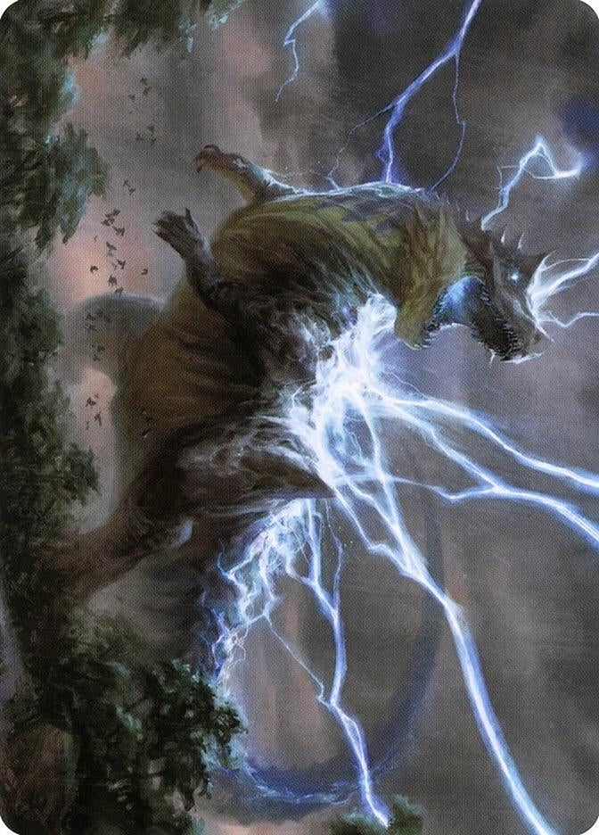 Image for Thrasta, Tempest's Roar Art Card (41/81) (41) [Modern Horizons 2] - Magic: The Gathering