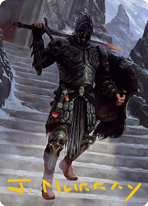 Image for Dakkon, Shadow Slayer Art Card (49/81) (Gold-Stamped Signature) (49) [Modern Horizons 2] - Magic: The Gathering