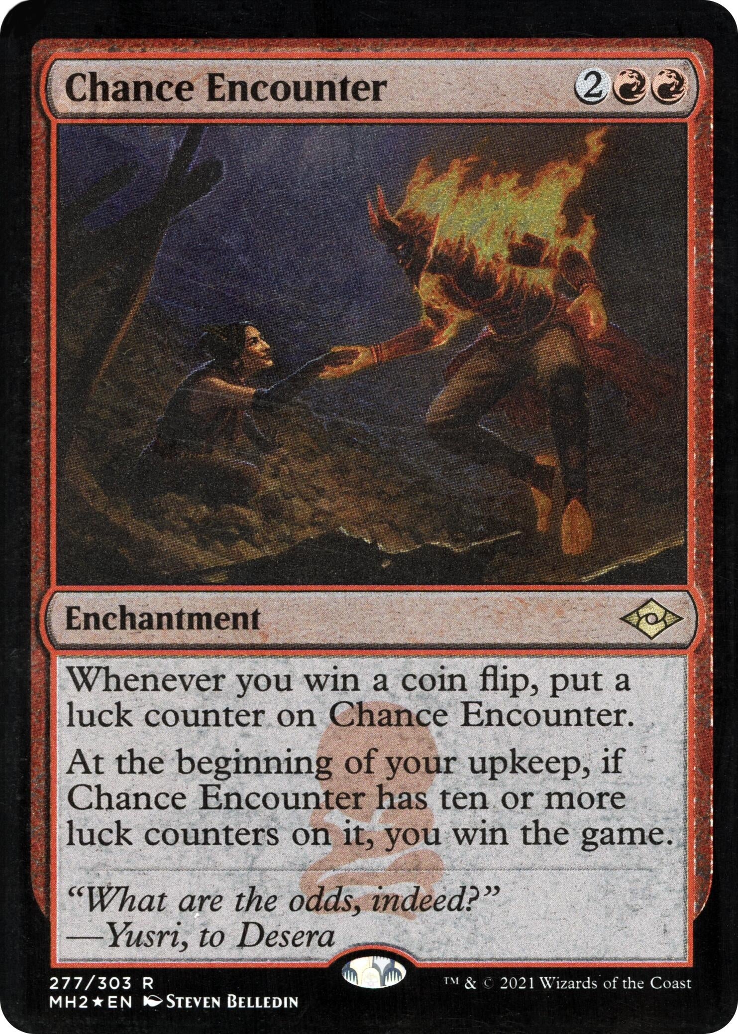 Image for Chance Encounter (Foil Etched) (277) [Modern Horizons 2] - Magic: The Gathering