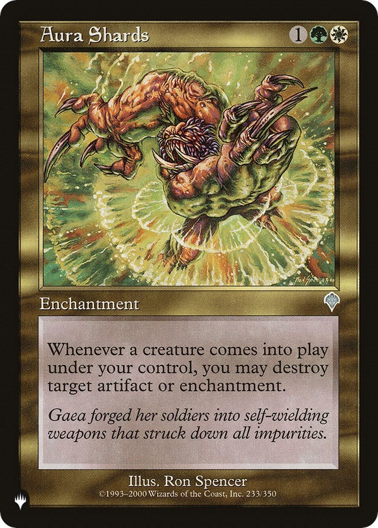 Image for Aura Shards (INV) (233/350) [The List Reprints] - Magic: The Gathering