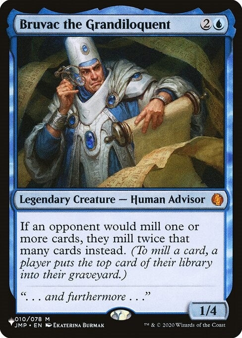 Image for Bruvac the Grandiloquent (010/078) [The List Reprints] - Magic: The Gathering