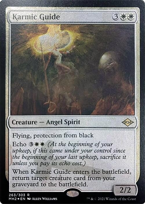 Image for Karmic Guide (Foil Etched) (263) [Modern Horizons 2] - Magic: The Gathering