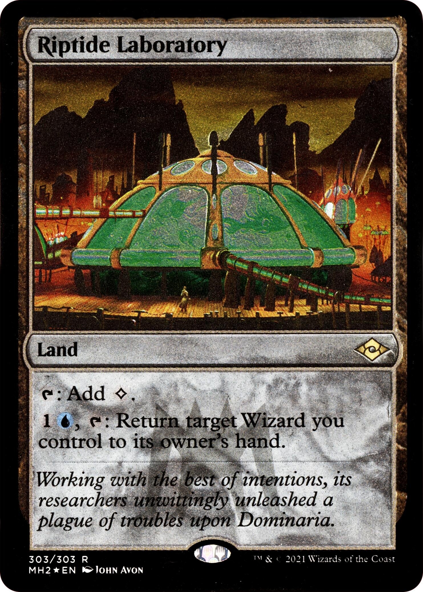 Image for Riptide Laboratory (Foil Etched) (303) [Modern Horizons 2] - Magic: The Gathering