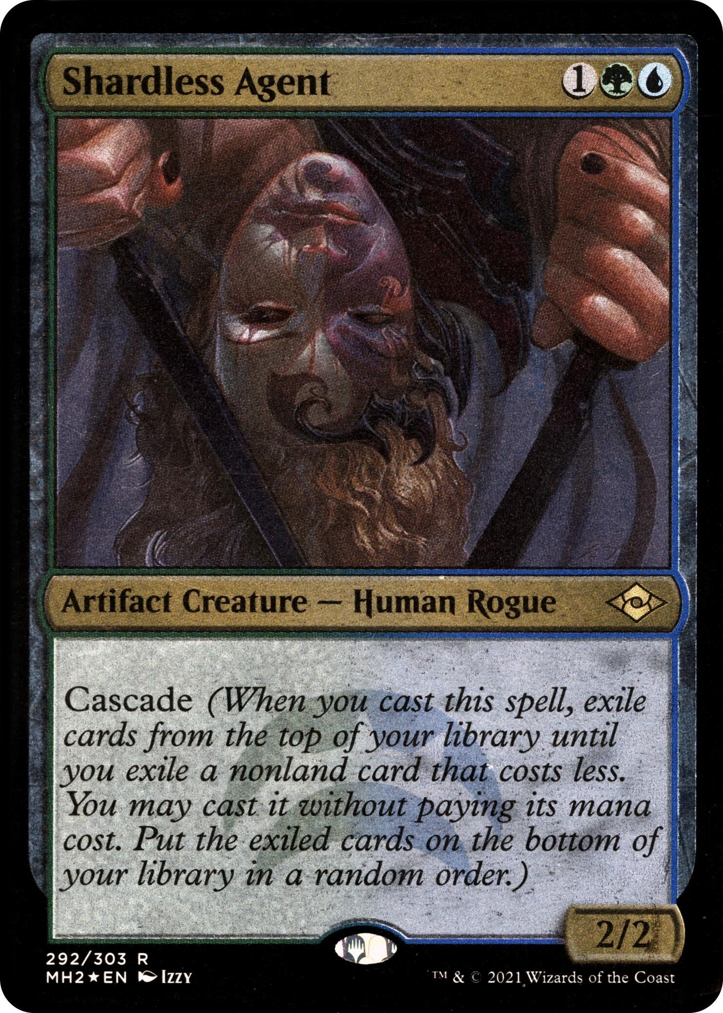 Image for Shardless Agent (Foil Etched) (292) [Modern Horizons 2] - Magic: The Gathering