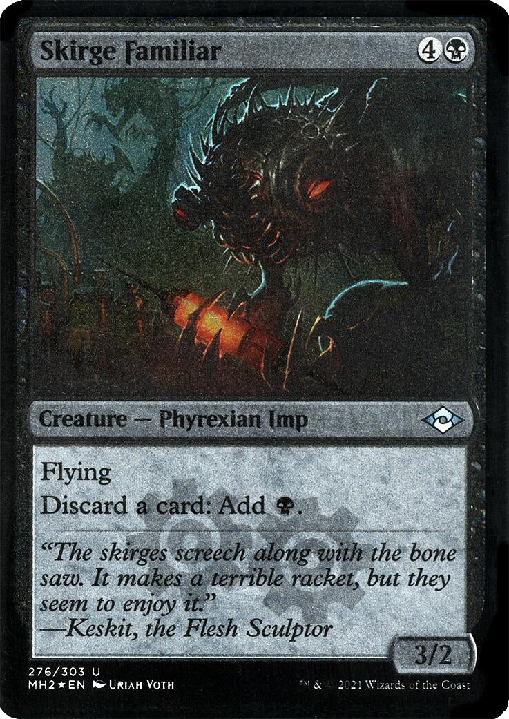 Image for Skirge Familiar (Foil Etched) (276) [Modern Horizons 2] - Magic: The Gathering
