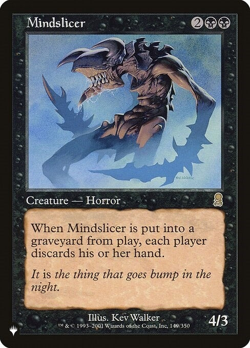 Image for Mindslicer (149/350) [The List Reprints] - Magic: The Gathering