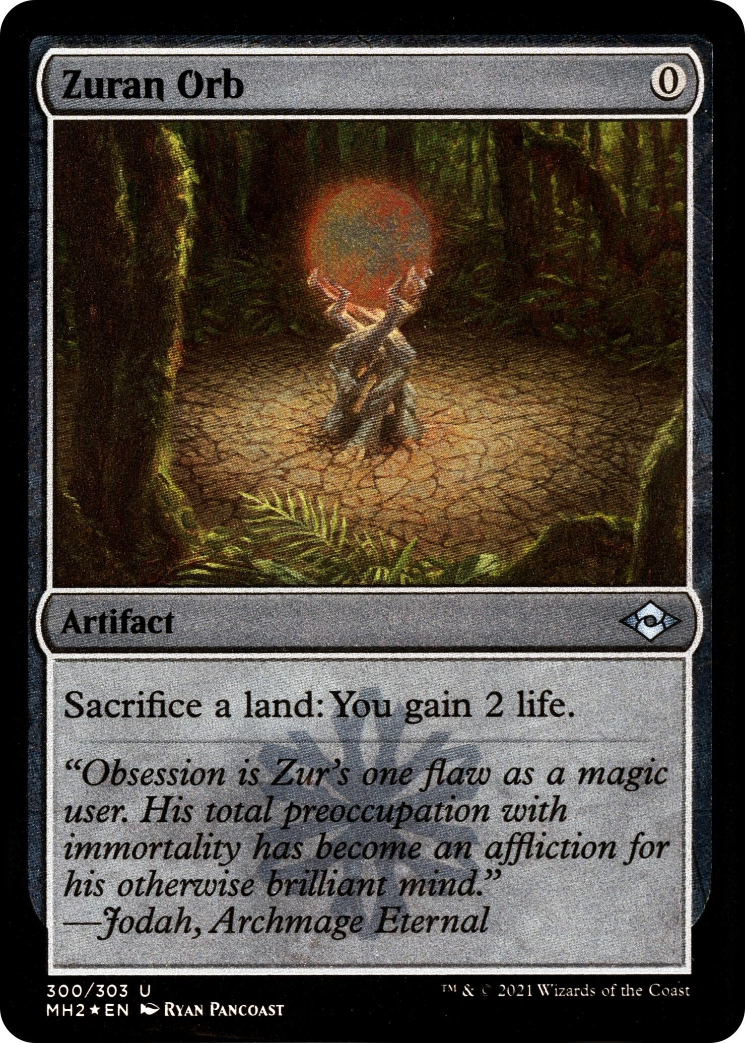 Image for Zuran Orb (Foil Etched) (300) [Modern Horizons 2] - Magic: The Gathering