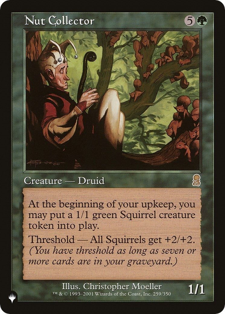 Nut Collector (259/350) [The List Reprints]