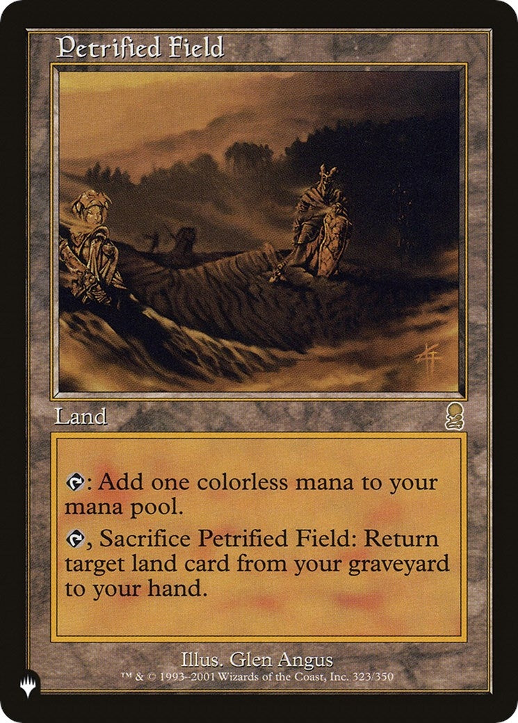 Image for Petrified Field (323/350) [The List Reprints] - Magic: The Gathering