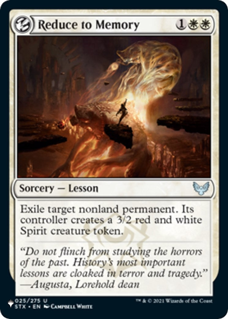 Image for Reduce to Memory (025/275) [The List Reprints] - Magic: The Gathering